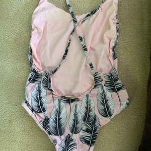 One piece bathing suit